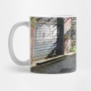 Scottish Photography Series (Vectorized) - Cobbled Glasgow Lane Mug